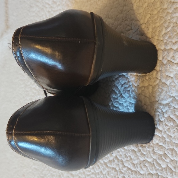 Vintage 90's Y2k Mudd Faux Leather Mary Jane Platform Heels Bowtie Detail - Picture 6 of 12